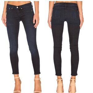 Rag & Bone Womens Capri Skinny Jeans Lynnwood Dark Blue Wash Ankle size 27